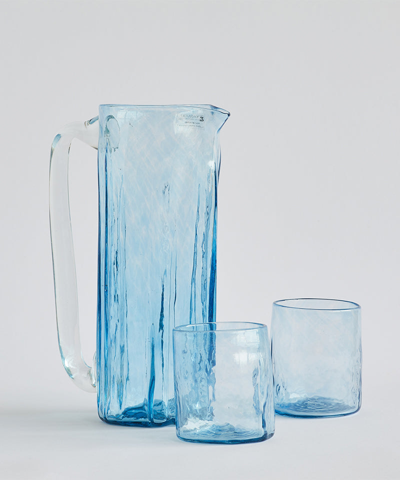 Clear Large Glass Pitcher / Xaquixe / Butaque